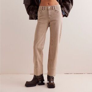 Free People We The Free Risk Taker Mid-Rise Jean